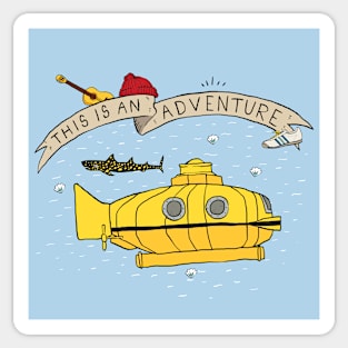 This Is An Adventure Sticker